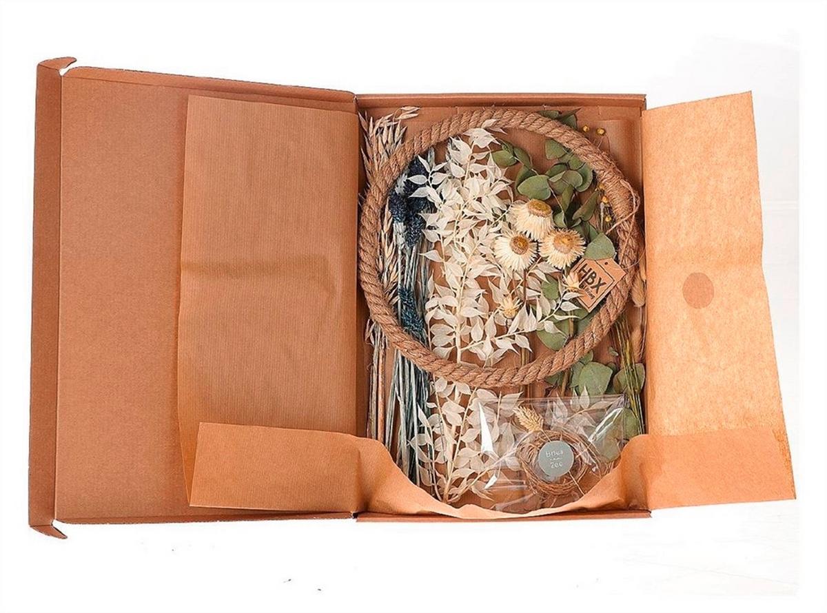 WIANEK Z SUSZONYCH KWIATÓW 312214000 - Trend, materiały naturalne (26cm)