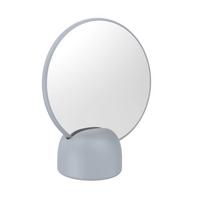 Kozmetikai Tükör Naime - szürke, Modern, műanyag/Üveg (17/19,8/8,5cm) - Premium Living
