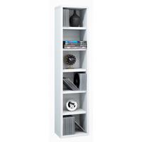 Regal Elementa, Bela - bela, Moderno, leseni material (21/91,5/20cm) - MID.YOU