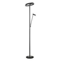 LAMPA LED OŚWIETLAJĄCA SUFIT WORTHING *SBN* - czarny/biały, Design, tworzywo sztuczne/metal (28/180cm) - Novel