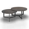 LOUNGEGRUPP MALOU - mörkgrå/antracit, Modern, metall/textil (218/68/76,5cm) - Bessagi Garden