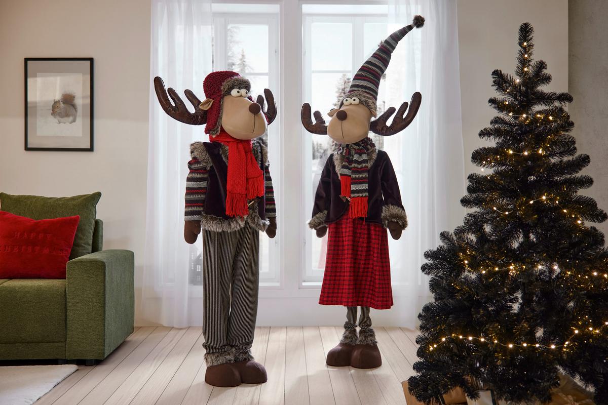 Weihnachtsbaum Tuscan Schwarz - Schwarz, KONVENTIONELL, Kunststoff (99/155cm) - Modern Living