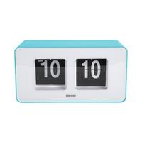 ZEGAR FUNKY FLIP - turkusowy, Basics, tworzywo sztuczne (18/7/9cm) - Karlsson