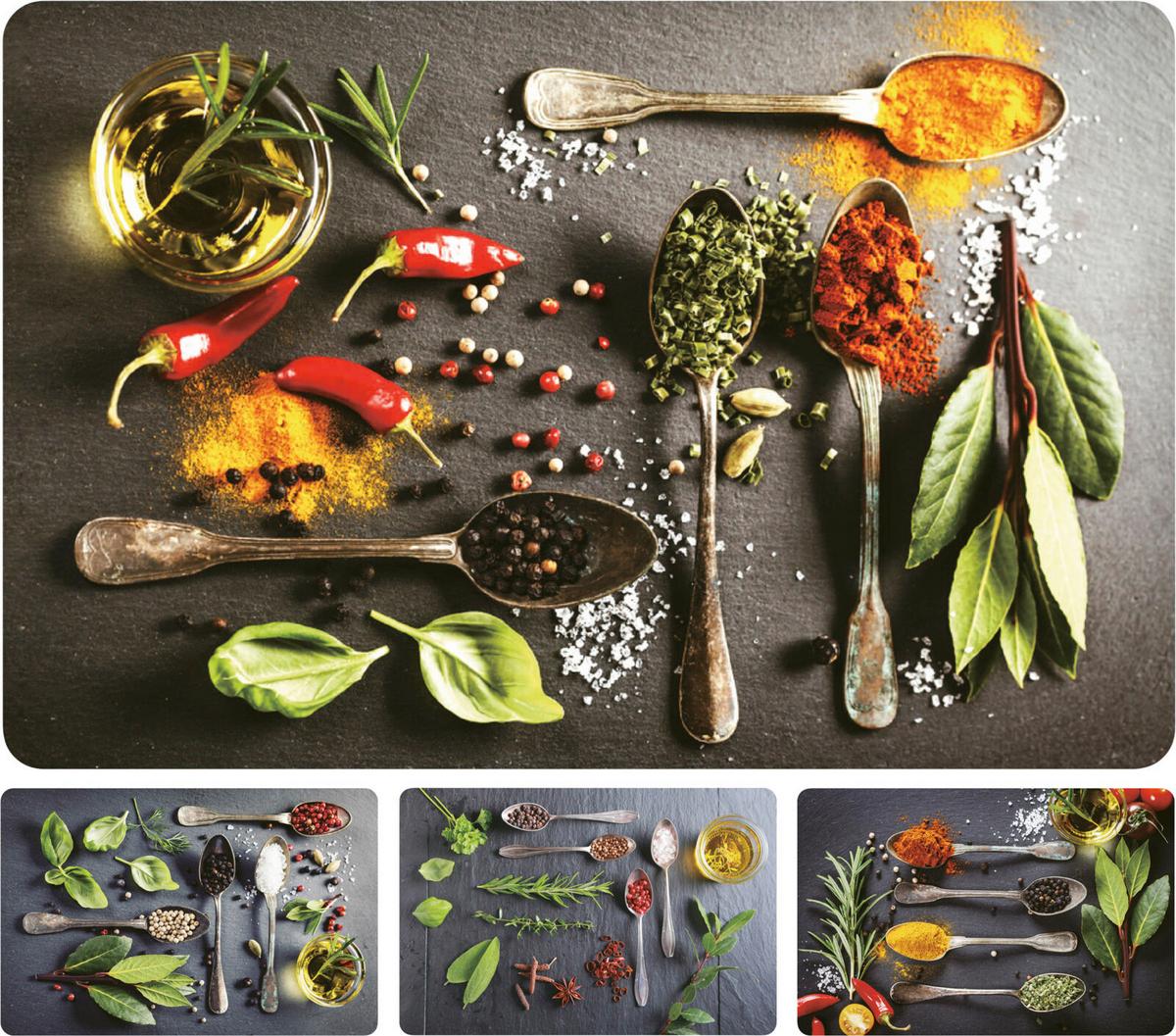 Étkezőalátét Spicy - többszínű, Basics, műanyag (43,5/25,5cm)