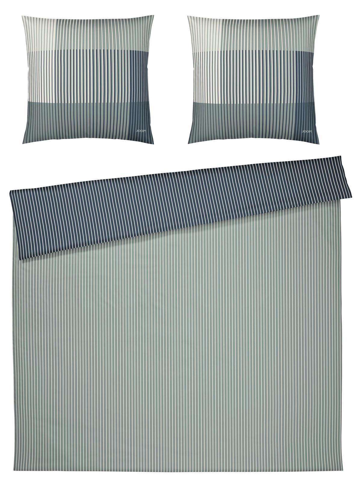 POŚCIEL JOOP! DIVIDED - szałwiowy, Konventionell, tkanina (200/200cm) - Joop!