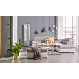 Hocker Grau/Weiß - Schwarz, KONVENTIONELL, Kunststoff/Textil (100 48 74cm) - Modern Living Hocker Grau/Weiß - Schwarz, KONVENTIONELL, Kunststoff/Textil (100 48 74cm) - Modern Living