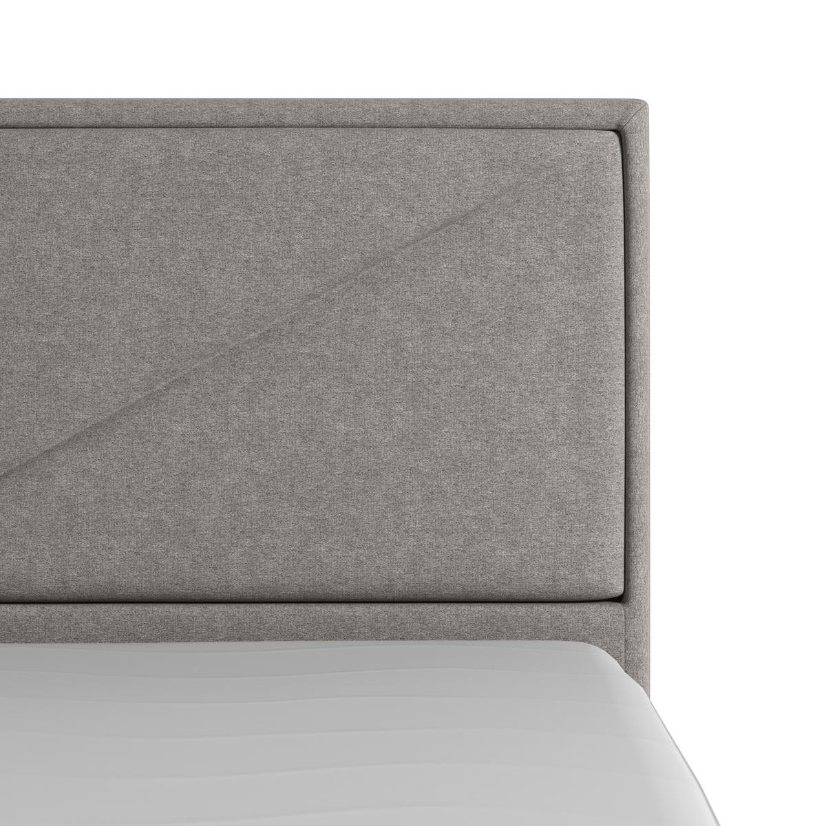 Boxspringbett Lima ca. 180x200 cm Silberfarben - Silberfarben/Schwarz, MODERN, Karton/Holzwerkstoff (180/200cm) - MID.YOU