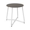 SIDOBORD TRÄDGÅRD PINE - vit/mörkgrå, Modern, metall/plast (50/49,5/50cm) - Bessagi Garden