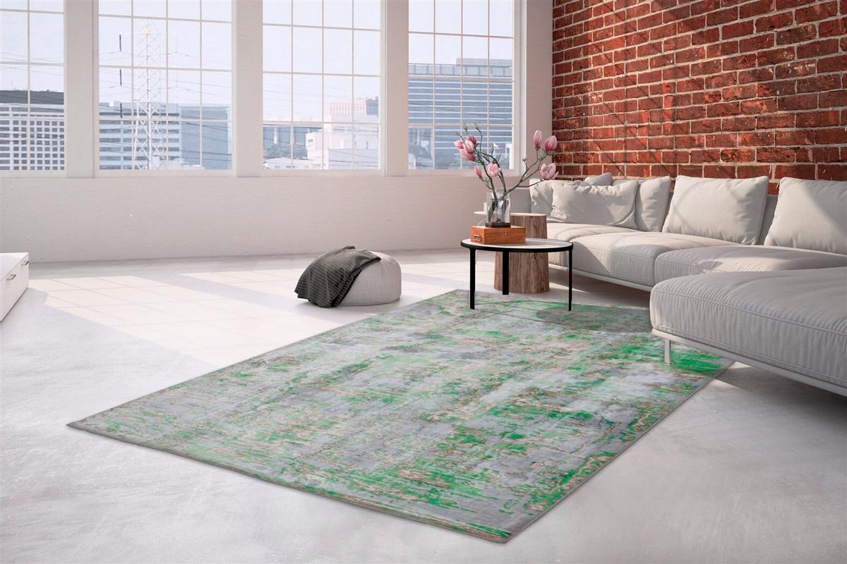 FLACHWEBETEPPICH OCEAN 500 MULTI 170CM X 240CM - Multicolor, Design, Textil (170/240cm) - Kayoom