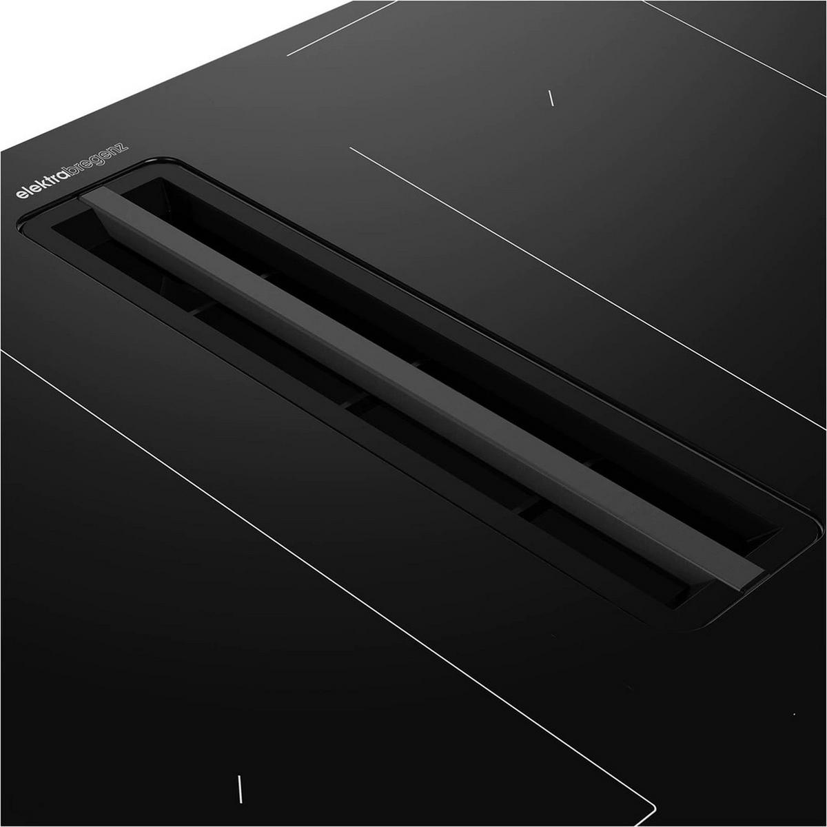 Kochfeld-Dunstabzug-Kombi MDI8712 Schwarz - Schwarz, LIFESTYLE, Metall (82/22,3/52cm) - Elektra Bregenz