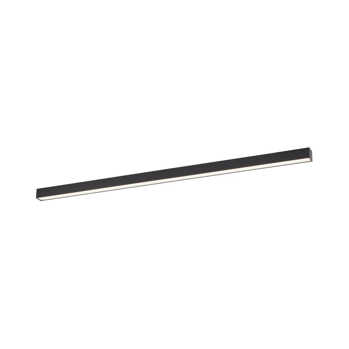 LAMPA SUFITOWA LED 6021-13 PURE-LINES - antracytowy, Design, tworzywo sztuczne/metal (110/3,8/3,9cm) - Neuhaus PURE