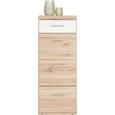 Kommode Weiß/Eiche - Eichefarben/Weiß, Holz/Holzwerkstoff (46/121/40cm) - Modern Living Kommode Weiß/Eiche - Eichefarben/Weiß, Holz/Holzwerkstoff (46/121/40cm) - Modern Living