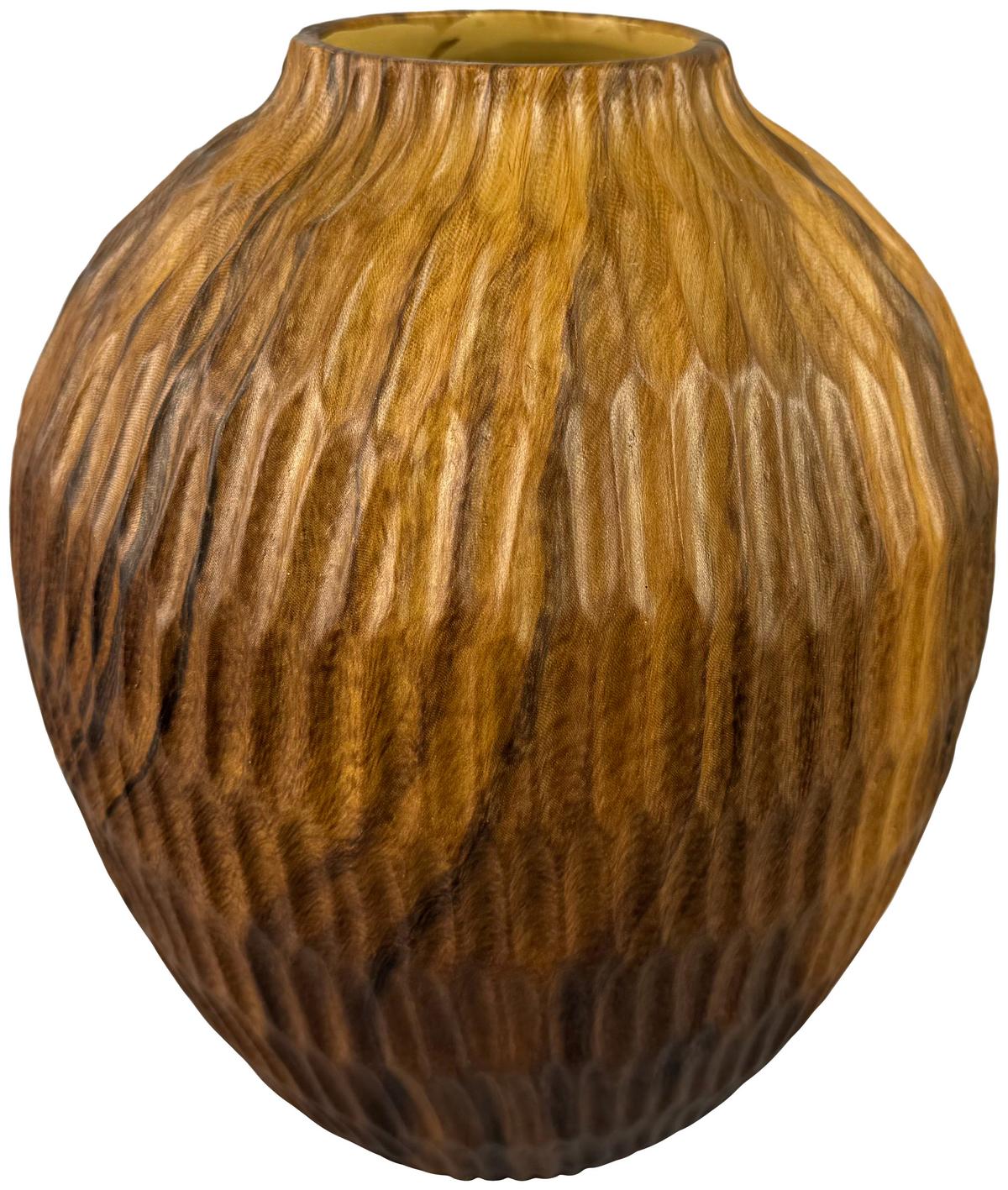 Vase Kai Braun - Braun, Modern, Keramik (21,2/24,1cm) - Mömax