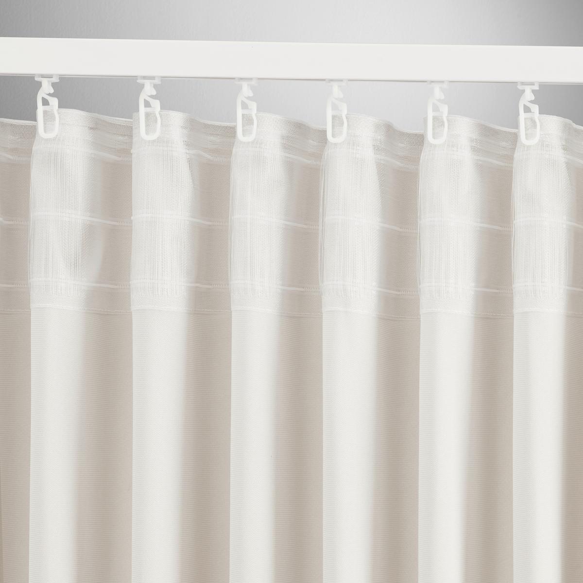 Fertigvorhang Bianca Beige ca. 140x245cm - Beige, KONVENTIONELL, Textil (140/245cm) - Modern Living