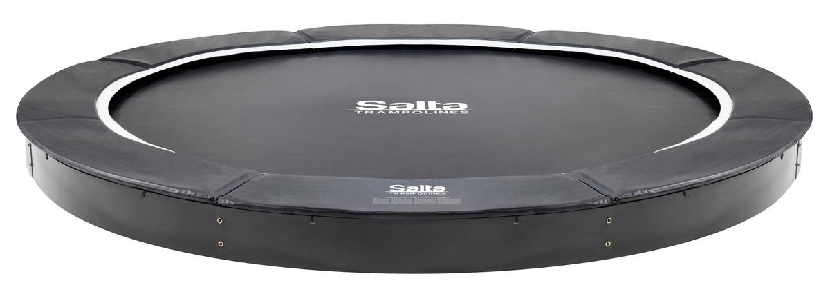 Bodentrampolin Salta Royal Ø ca. 305cm - Schwarz, Trend, Metall (305cm) - Salta