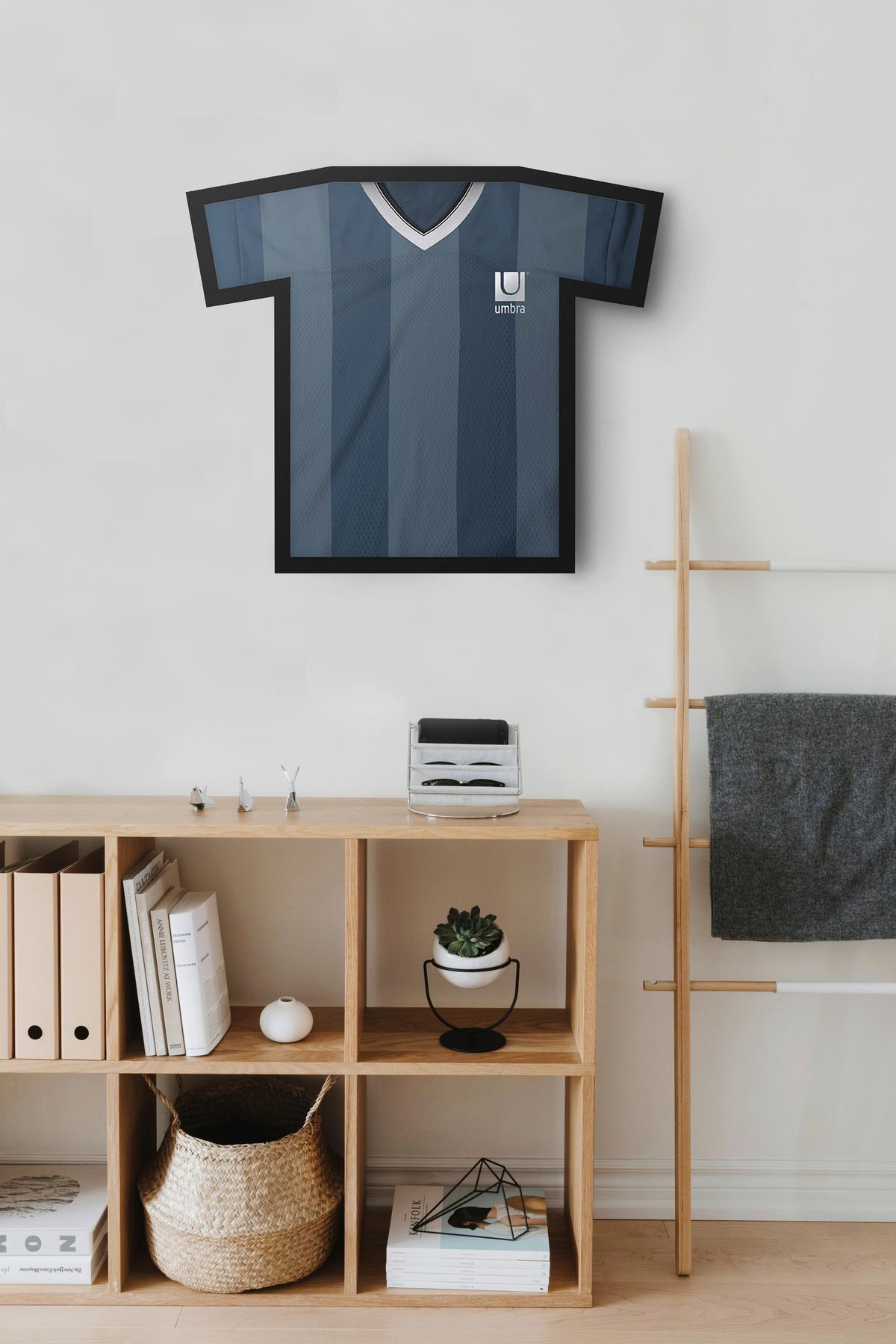 Fotorahmen T-Frame Schwarz - Schwarz, Design, Kunststoff (3,2/62,2/72,4cm) - Umbra