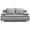 Canapea extensibilă MONA - gri deschis, Modern, textil (208/100/106cm) - Modern Living