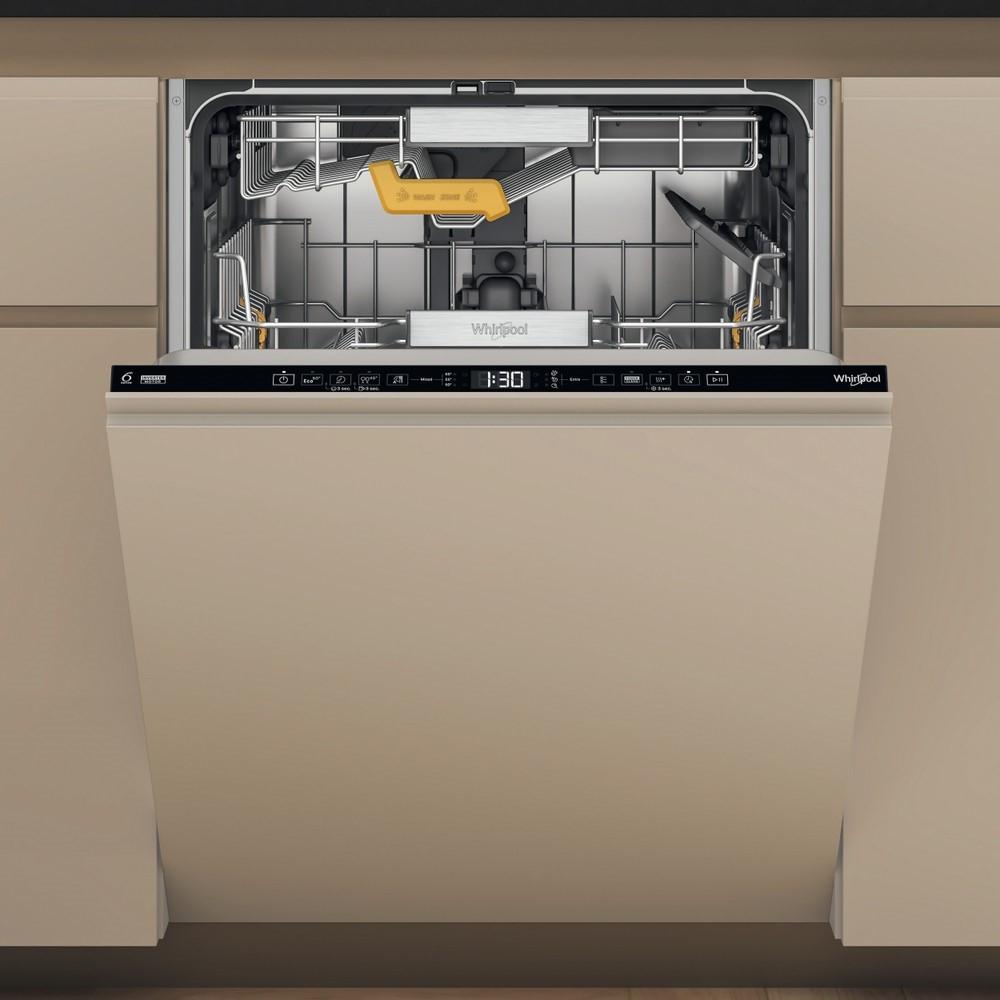 Beépíthető Mosogatógép W8i Ht40 T - fekete, Modern (59,8/82/55,5cm) - Whirlpool