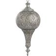 Hängeleuchte Alibaba - Silberfarben, MODERN, Metall (30/120cm) - Mömax modern living
