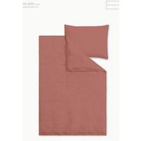 Posteljina Stone Washed Uni 140x200cm - tamno ružičasta, tekstil (140/200cm) - Modern Living