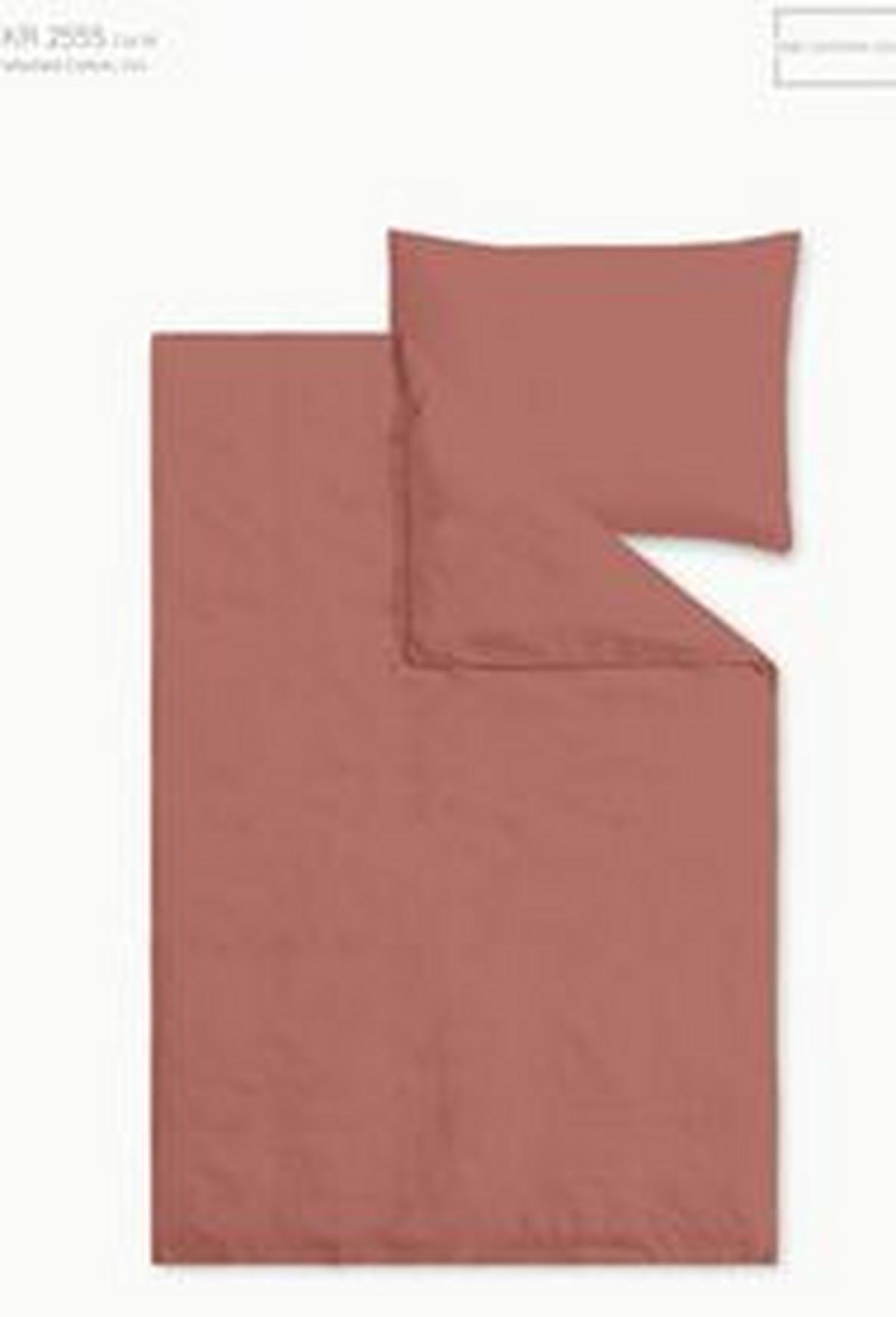 Posteljina Stone Washed Uni 140x200cm - tamno ružičasta, tekstil (140/200cm) - Modern Living