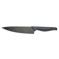 Chefmesser Smart in Schwarz - Schwarz/Grau, Konventionell, Kunststoff/Metall (34,5cm) - Modern Living