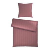 Bettwäsche Xenia Streif XL Mauve ca. 155x220cm - Mauve, MODERN, Textil (155/220cm) - Premium Living