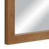 VÄGGSPEGEL TINA -SB- - ekfärgad, Klassisk, trämaterial/glas (62/82/3,5cm) - Mömax