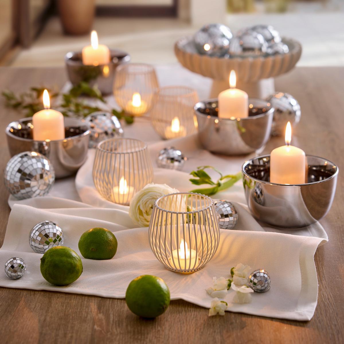 Tischläufer Steffi Weiß ca. 45x150cm - Naturfarben, KONVENTIONELL, Textil (45/150cm) - Mömax