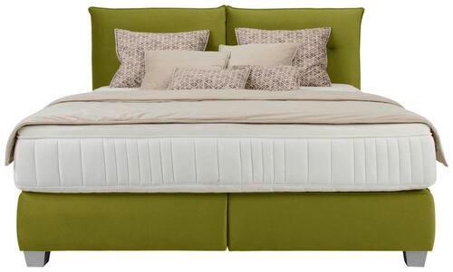 PAT BOXSPRING FOG - măsliniu, Lifestyle, textil (180/200cm) - Premium Living