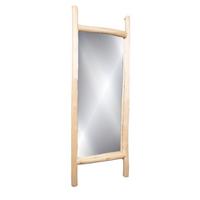 Spiegel Samu 3 Eukalyptusholzfarben - Eukalyptusholzfarben, MODERN, Holz (50/140/5cm) - Mömax