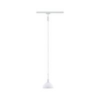 Schienensystem-Hängeleuchte Pendulum Sarrasani max. 20 W - Opal/Weiß, Basics, Glas/Metall (14/140cm) - Paulmann
