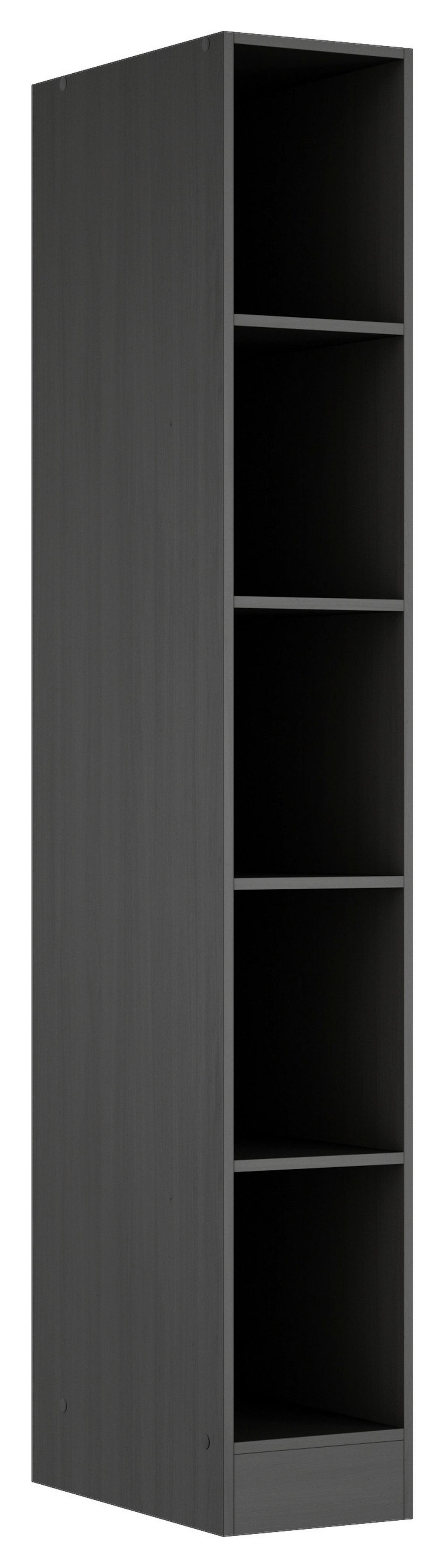 Regal Meran ca. 30x200x60 Grau - Grau, LIFESTYLE, Holzwerkstoff (30/200/60cm) - Held