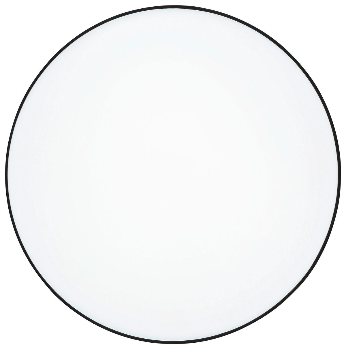 LAMPA SUFITOWA LED CHRISTINA - czarny/biały, Trend, tworzywo sztuczne/metal (60/11cm) - Novel