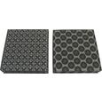 Set Podstavkov Shiva - črna/bela, Trendi, keramika (10/10cm) - Mömax modern living Set Podstavkov Shiva - črna/bela, Trendi, keramika (10/10cm) - Mömax modern living