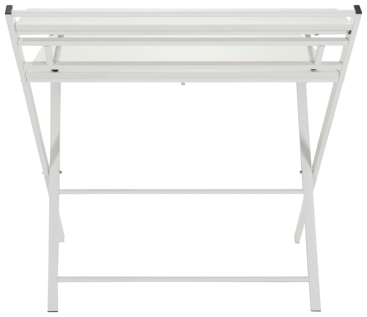 Pisalna Miza Easy Clap, Bela - bela, Basics, kovina/leseni material (84/60/92cm) - MID.YOU