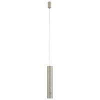 LAMPA WISZĄCA LED 18281-40 ATTACH - greige, Design, tworzywo sztuczne/metal (4/4/200cm)