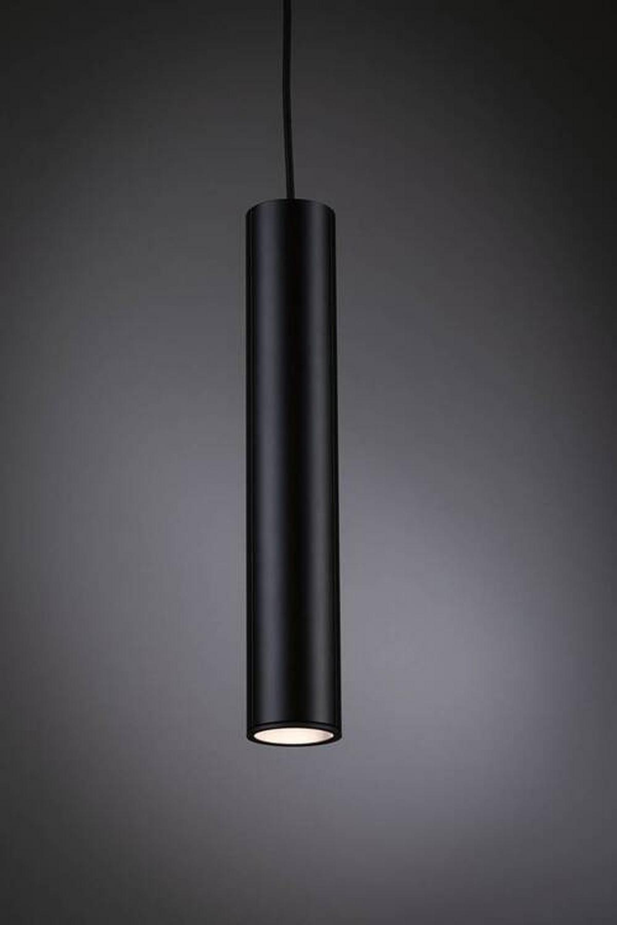 Schienensystem-Hängeleuchte Pendulum Catalejo max. 10 Watt - Schwarz, Basics, Metall (6,5/38,3cm) - Paulmann