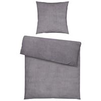 Bettwäsche Melania in Grau ca. 135x200cm - Grau, LIFESTYLE, Textil (135/200cm) - Modern Living