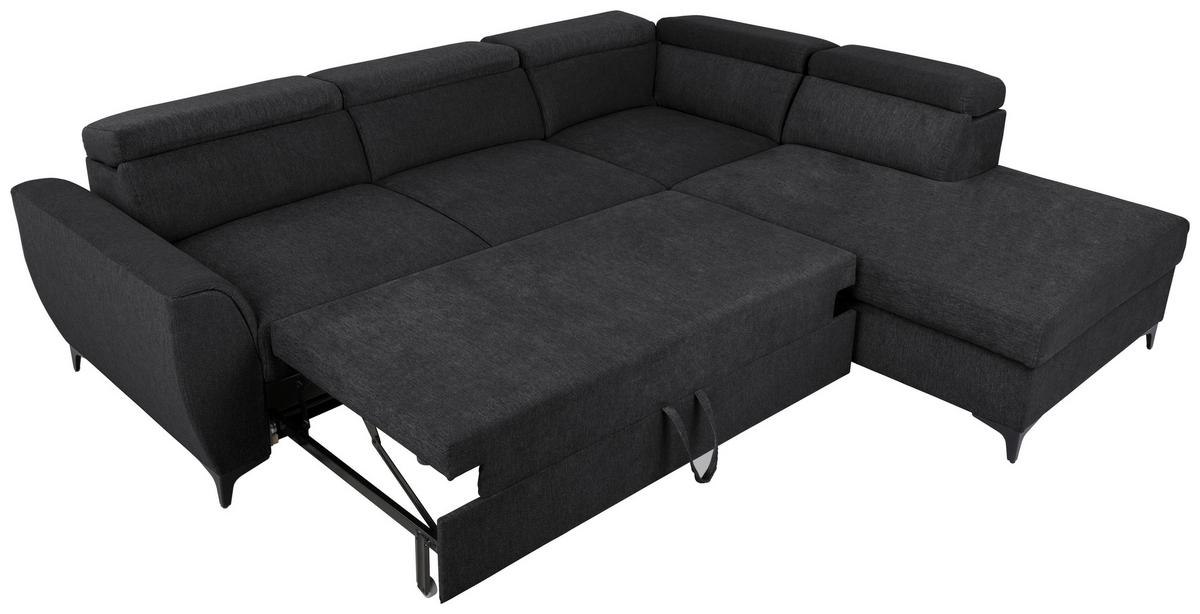 COLțAR LAPIS - negru, Konventionell, textil (255/217cm) - Modern Living