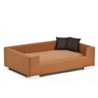 Hundesofa Candy ca. 91/57/25cm - Braun, KONVENTIONELL, Kunststoff (91/57/25cm) - MID.YOU