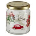 Einmachglas Sauce mit buntem Design - Transparent/Rot, Glas (7,7/9cm) - Mömax modern living Einmachglas Sauce mit buntem Design - Transparent/Rot, Glas (7,7/9cm) - Mömax modern living