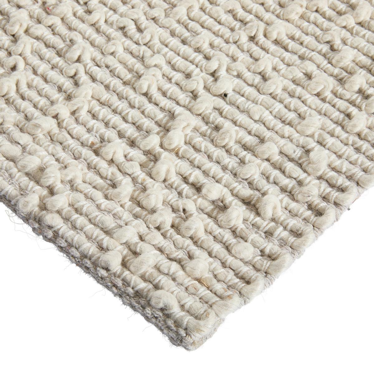 DYWAN TKANY RĘCZNIE ITSY BITSY - kremowy, Basics, tkanina (130/190cm) - Novel