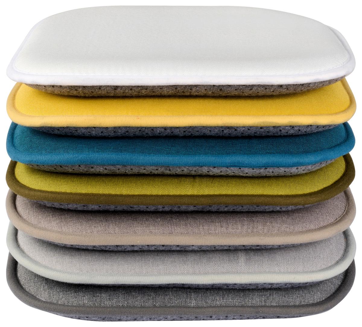 PODUSZKA DO SIEDZENIA CABRERA - ciemnozielony, tkanina (40/40cm) - Novel