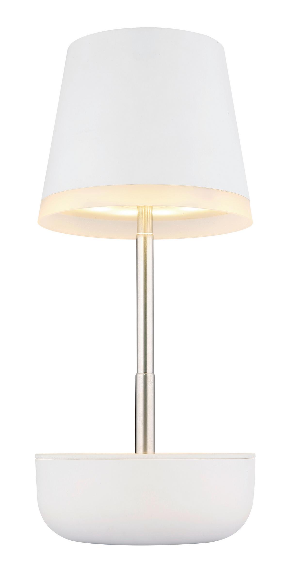 Solarleuchte SOLARLEUCHTE - Weiss, Kunststoff (11/25cm)