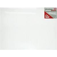 Keilrahmenbild Leonardo in Weiß ca. 60x80cm, 2 Stück - Weiß, Basics, Karton/Textil (60/80cm) - Premium Living