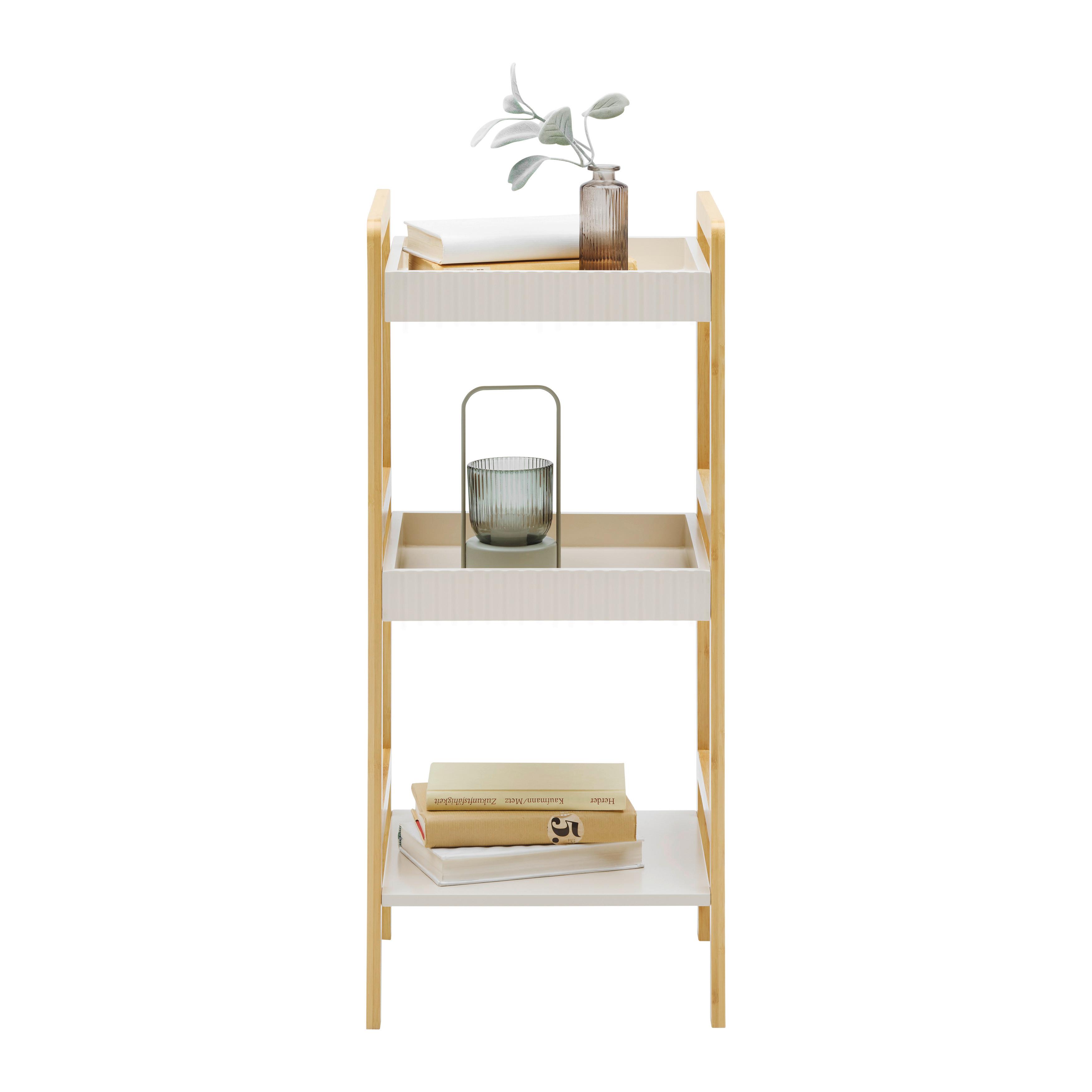 HYLLA FERDINAND -EXKLUSIV- - kashmir/naturfärgad, Modern, trämaterial/naturmaterial (36/80/33cm) - Mömax