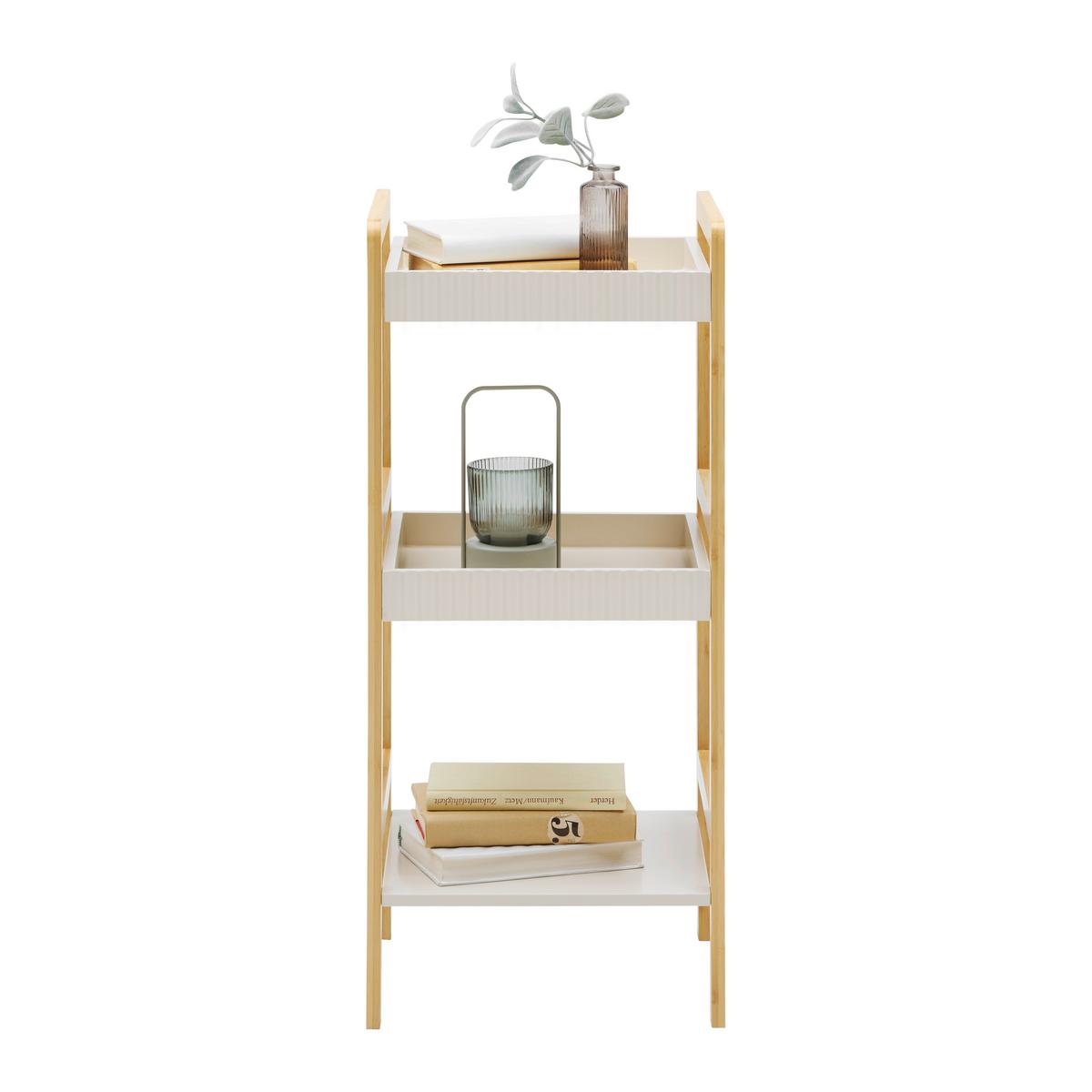 Ferdinand Polica - kašmir/prirodne boje, Moderno, drvni materijal/prirodni materijali (36/80/33cm) - Modern Living