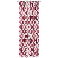 ZASŁONA NA PRZELOTKACH BELLINA - czerwony, Lifestyle, tkanina (140/255cm) - Novel