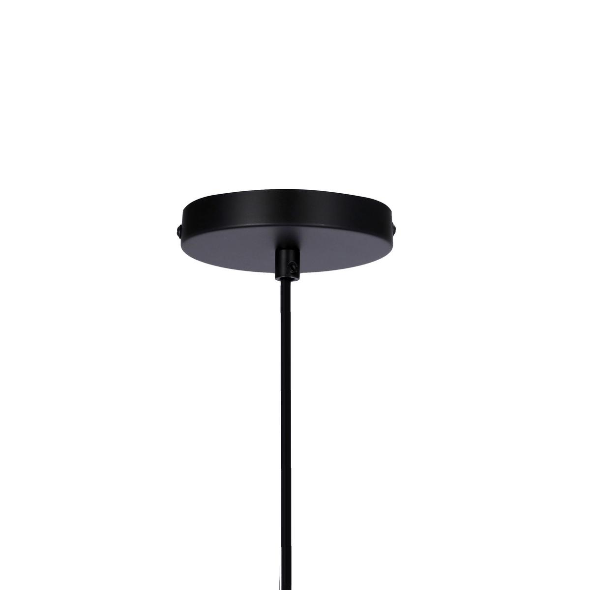 Viseća Svjetiljka Cordel - bijela/crna, Design, metal (18.5/15/140cm)